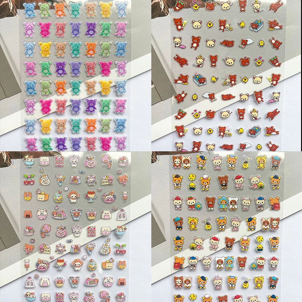 Nail Art - Pvc Super Mini Pink Rilakkuma Poster
