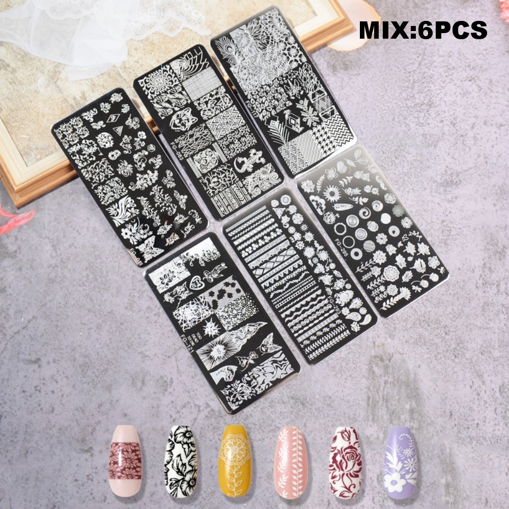 Nail Art - Various Shapes Nail Art Stamping Plate