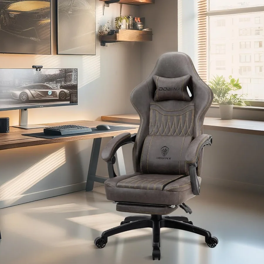 Gaming Chair for Adults Teens: - Massage 评论和价格