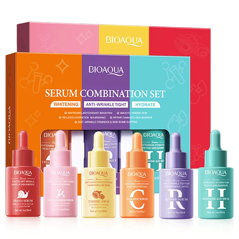3pcs/set BIOAQUA Vitamin C Ret - Hyaluronic Acid Facial Serum 评论和价格
