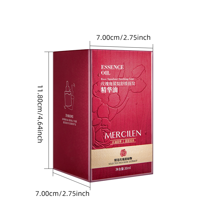 Mercilen Rose Squalane Essence - Hyaluronic Acid Facial Serum 评论和价格