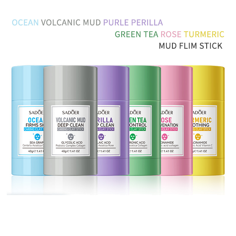 SADOER Green Tea & Rose Clay M - Green Tea Cleansing Clay Mask 评论和价格