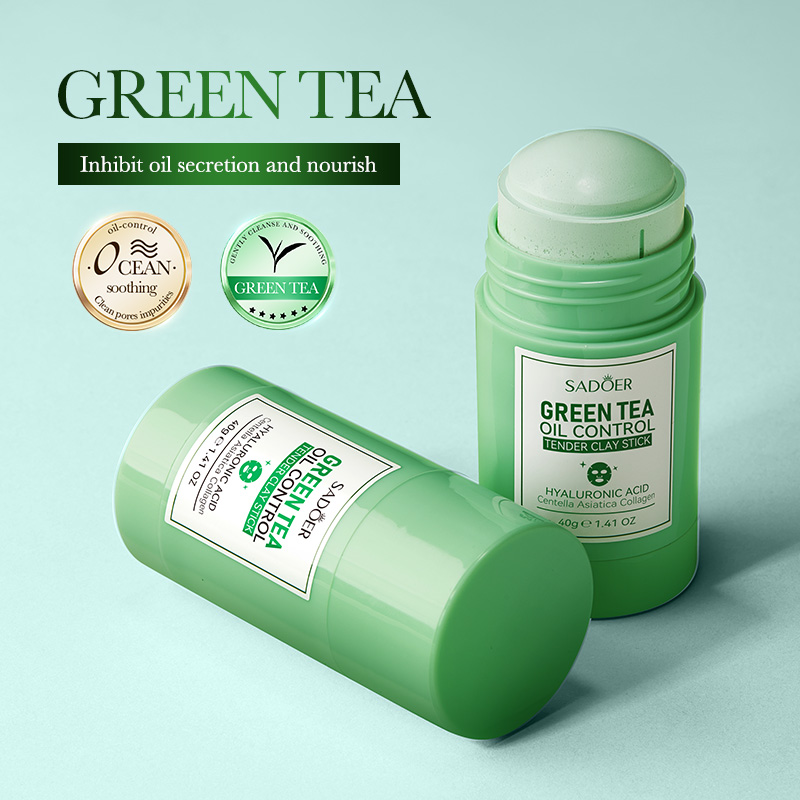SADOER Green Tea & Rose Clay M - Green Tea Cleansing Clay Mask 评论和价格