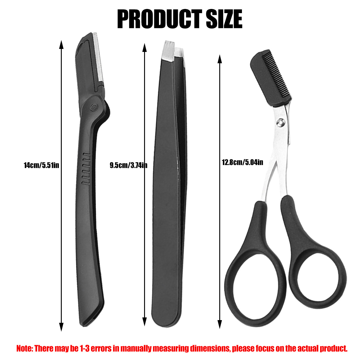 1/5PCS Eyebrow Razor Set Multi - Skincare 评论和价格