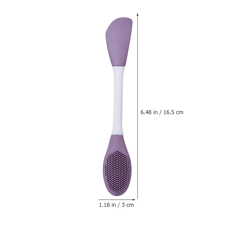 Silicone Dual-Head Face Mask B - Silicone Face Scrubber Electric 评论和价格