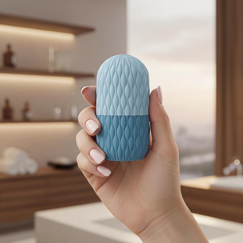 1Pcs Reusable Silicone Ice Fac - Face Ice Roller Puffiness 评论和价格