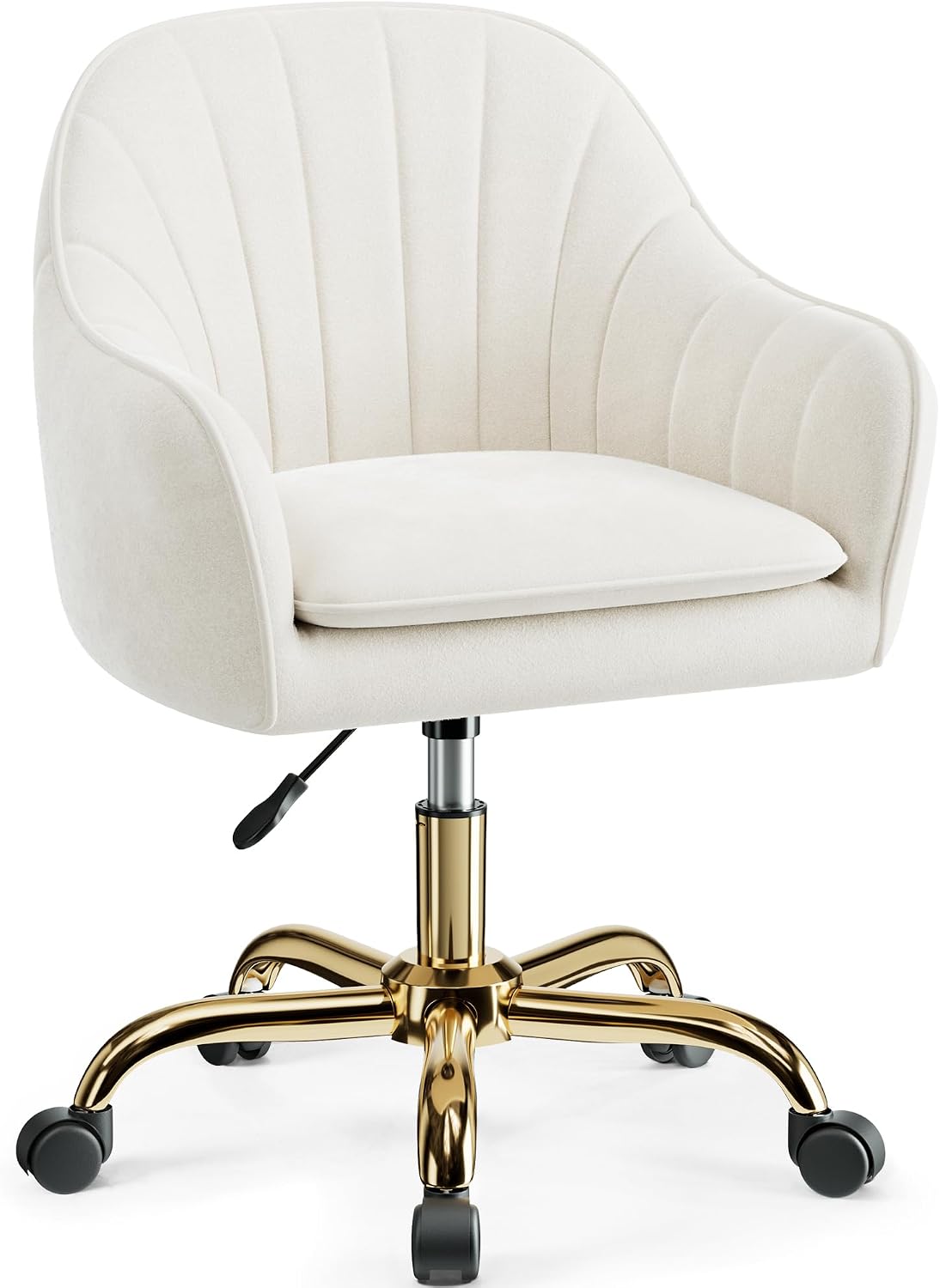Vanity Chair with Wheels, Comf - Makeup 评论和价格