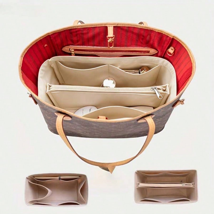 Felt Inset Bag Organizer, Mult - Makeup 评论和价格